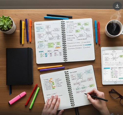 Füzetek, jegyzettömbök és digitális megoldások: Jegyzetelés mesterfokon