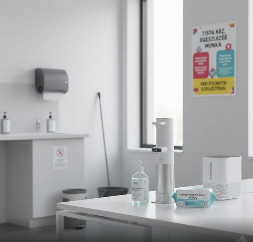 Irodai higiénia 2025-ben: hogyan tartsd tisztán a munkahelyedet?