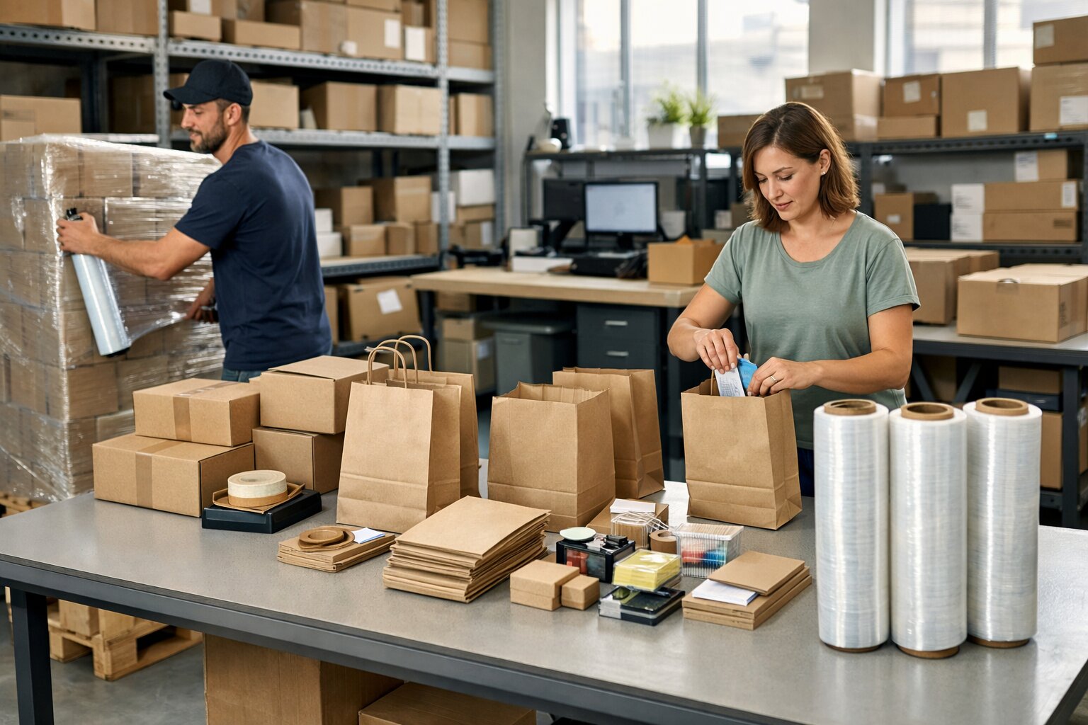 Papírzacskó vagy csomagolófólia? – Mikor melyik csomagolási megoldás a praktikus